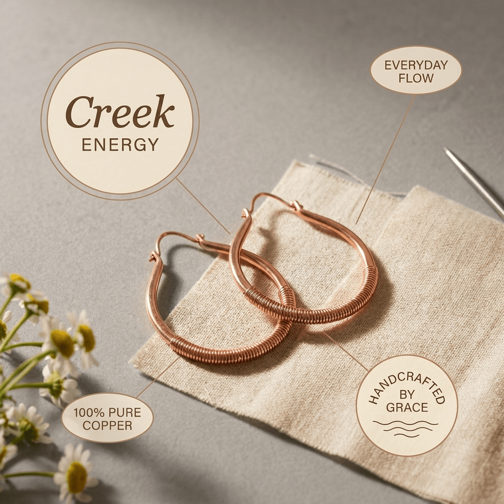 Aviora Creek Copper Earrings