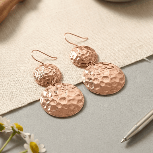 Aviora Solstice Copper Earrings