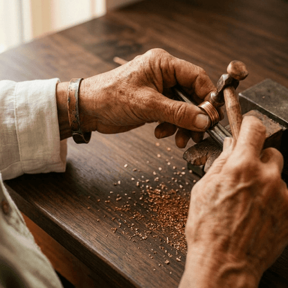 Aviora Band Copper Ring