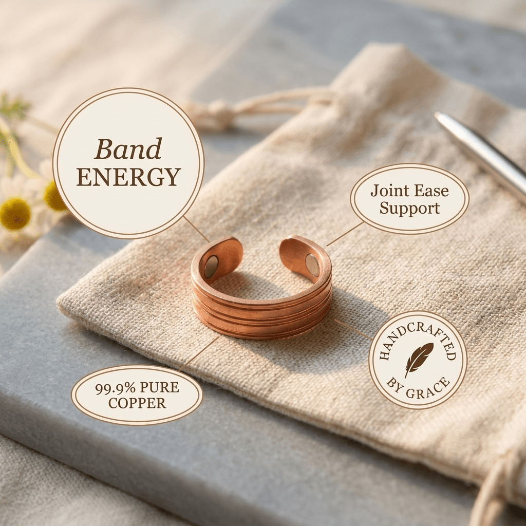 Aviora Band Copper Ring