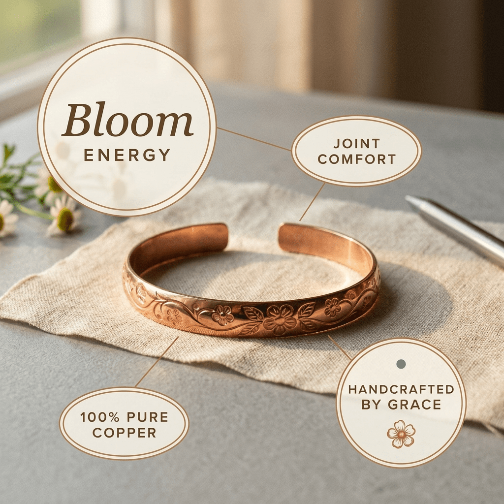 Aviora Bloom Copper Bracelet