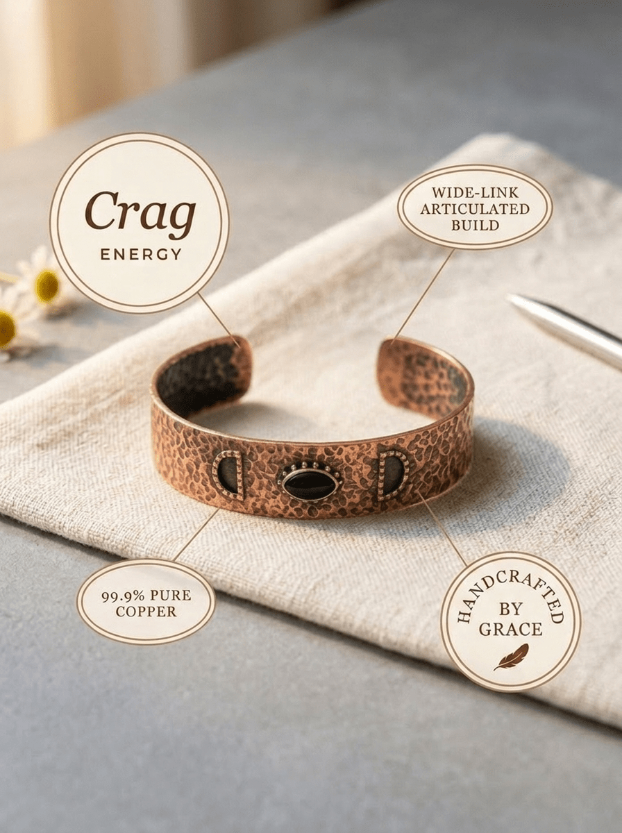 Aviora Brume Copper Bracelet