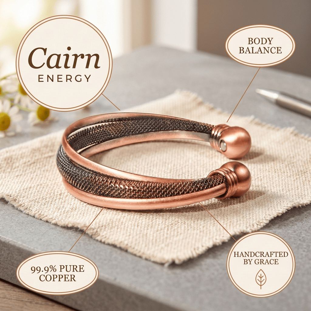 Aviora Cairn Copper Bracelet