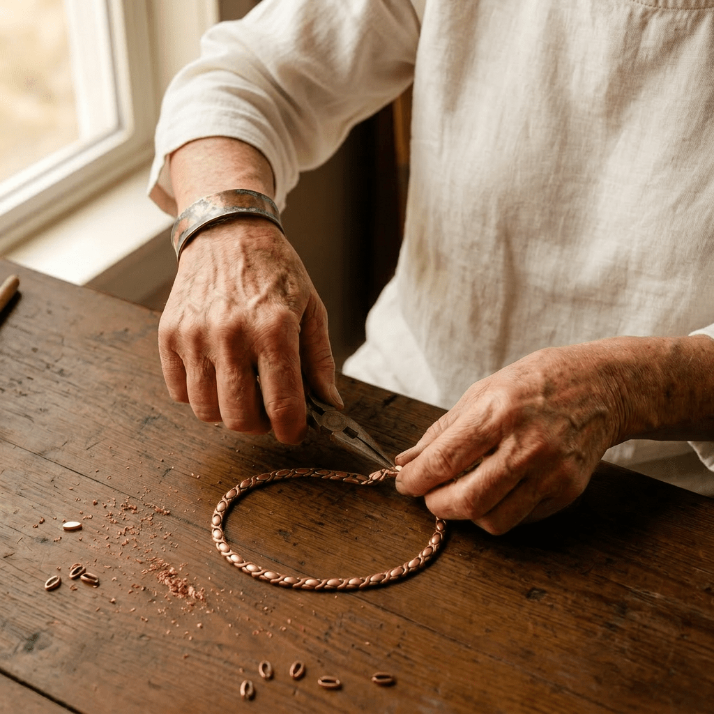 Aviora Cedar Copper Necklace