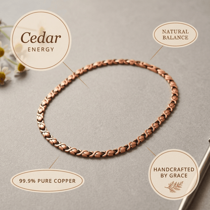 Aviora Cedar Copper Necklace