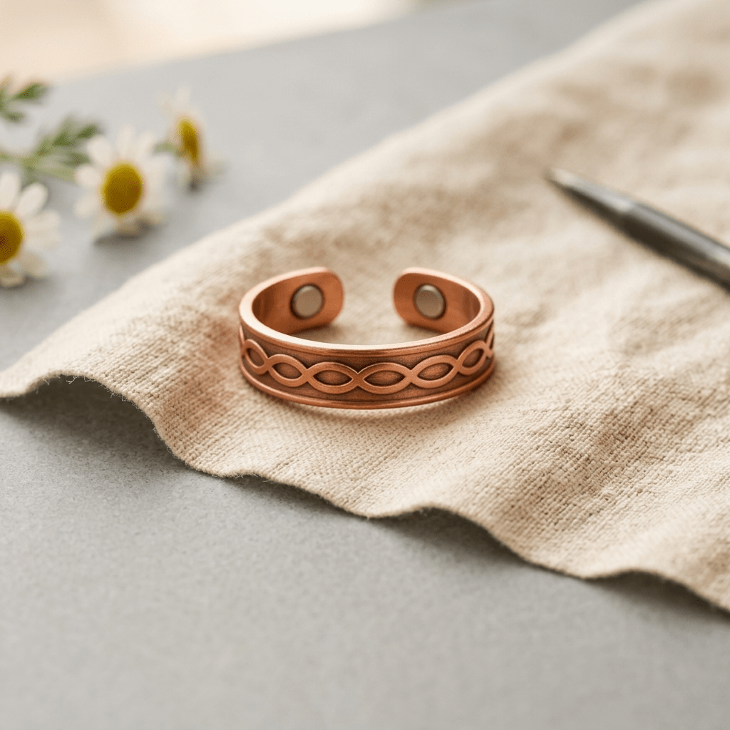 Aviora Char Copper Ring