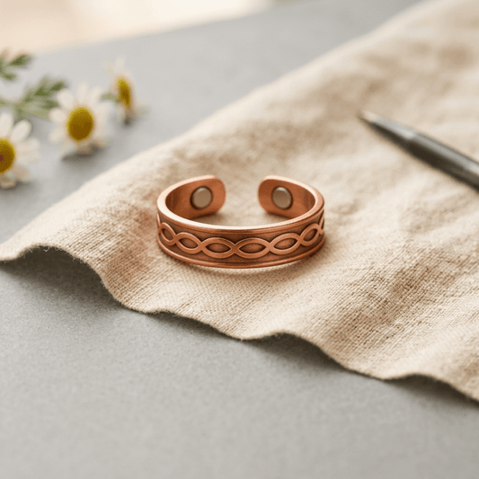 Aviora Char Copper Ring