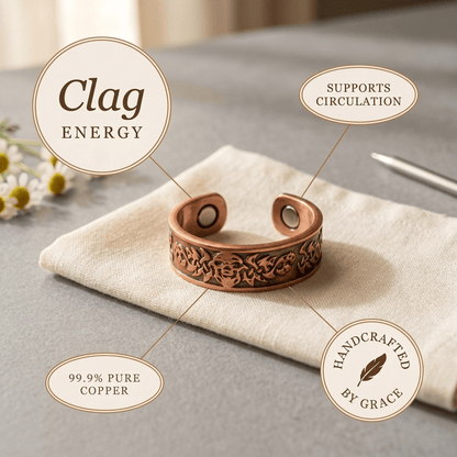 Aviora Clag Copper Ring