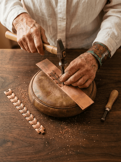 Aviora Crag Copper Bracelet