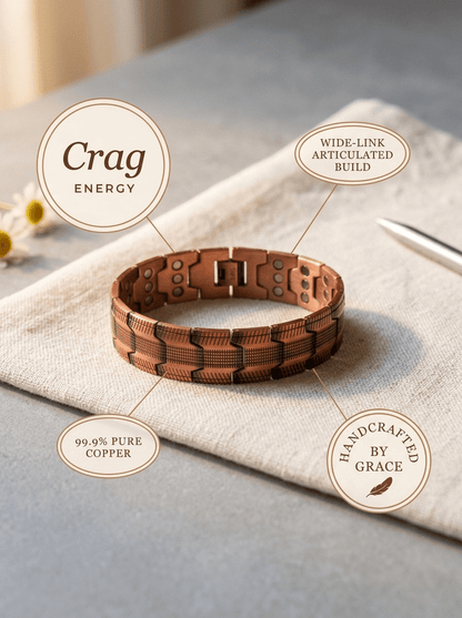 Aviora Crag Copper Bracelet