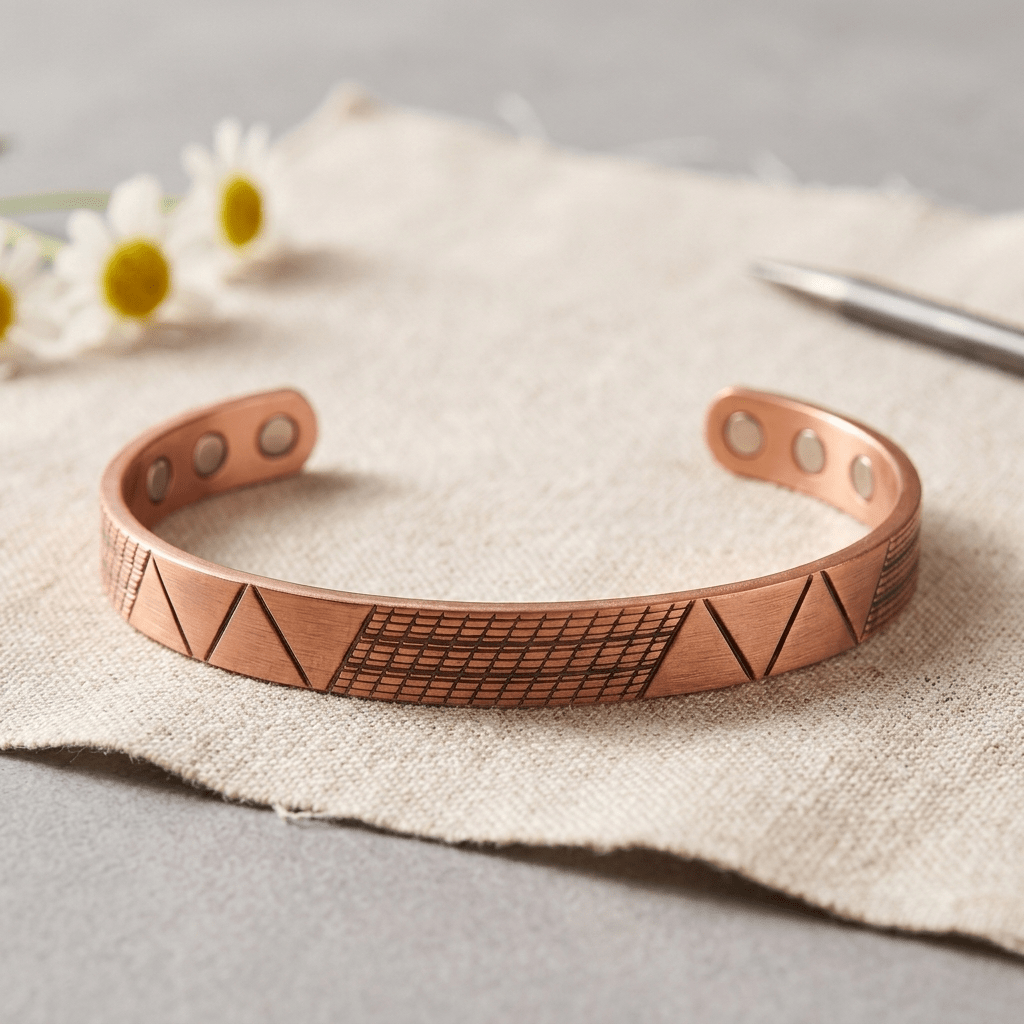 Aviora Crest Copper Bracelet