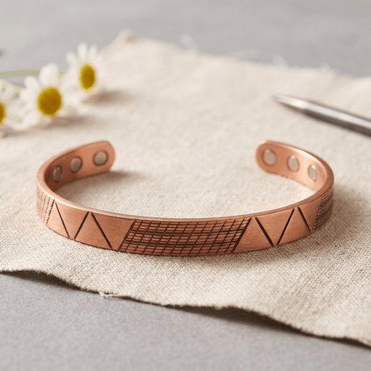 Aviora Crest Copper Bracelet