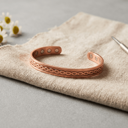 Aviora Current Copper Bracelet
