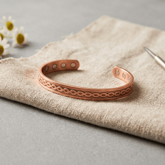 Aviora Current Copper Bracelet