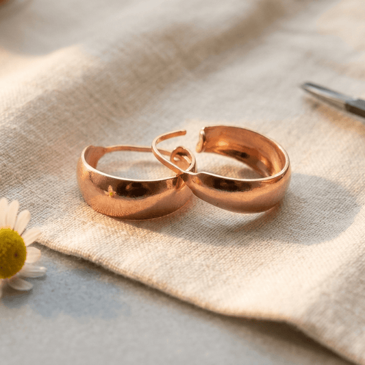 Aviora Dell Copper Earrings