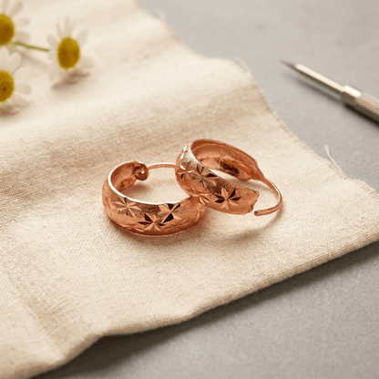 Aviora Dew Copper Earrings