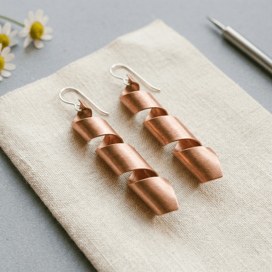 Aviora Dusk Copper Earrings