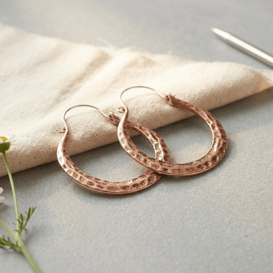 Aviora Ember Copper Earrings