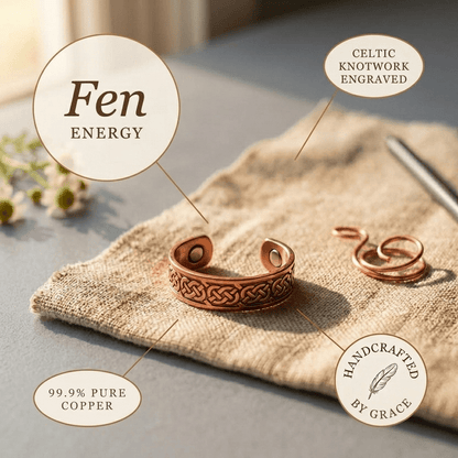 Aviora Fen Copper Ring
