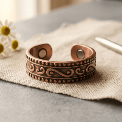 Aviora Fern Copper Ring