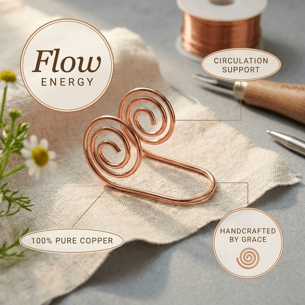 Aviora Flow Copper Hand Spiral
