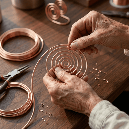 Aviora Flow Copper Hand Spiral