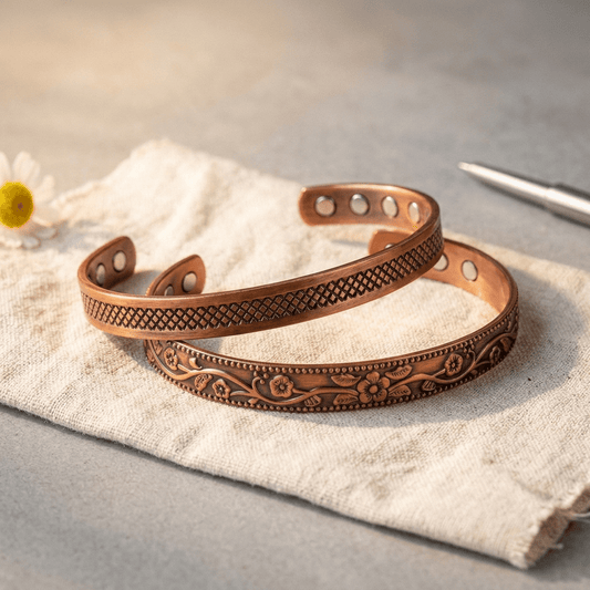 Aviora Forge Copper Bracelet Set