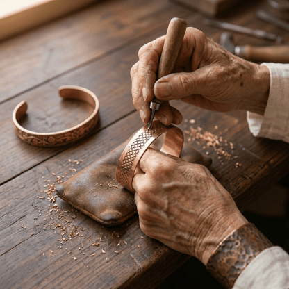 Aviora Forge Copper Bracelet Set