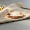 Aviora Furrow Copper Bracelet
