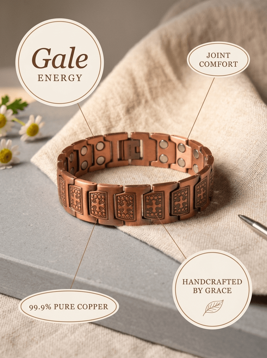 Aviora Gale Men's Copper Bracelet