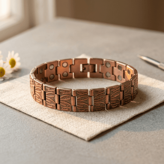 Aviora Grit Men's Copper Bracelet