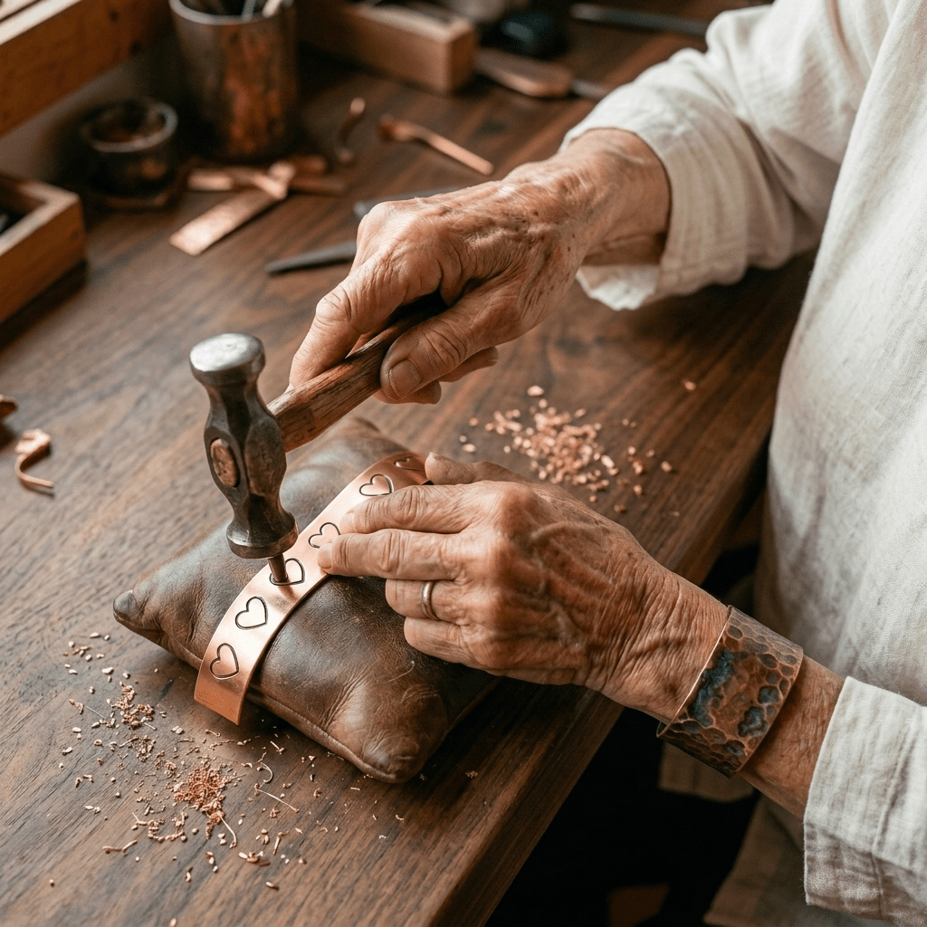 Aviora Hearth Copper Bracelet