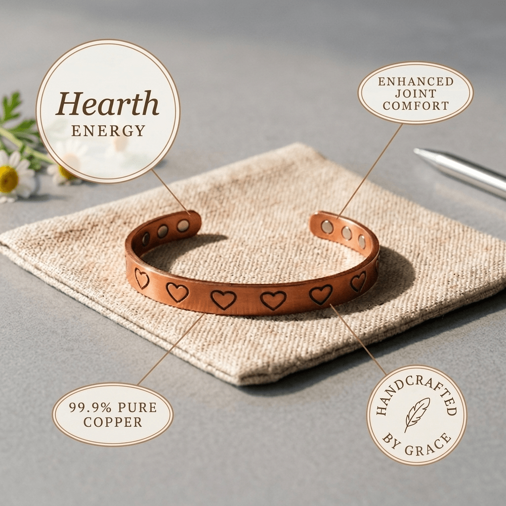 Aviora Hearth Copper Bracelet