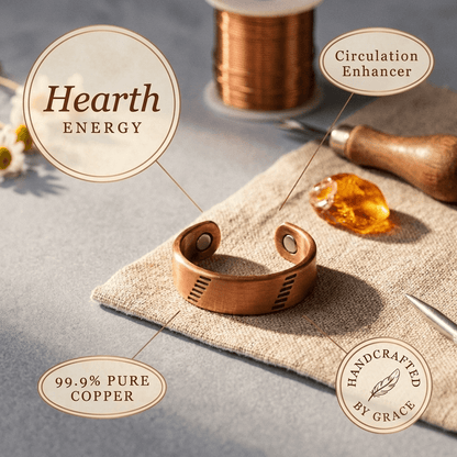 Aviora Hearth Copper Ring