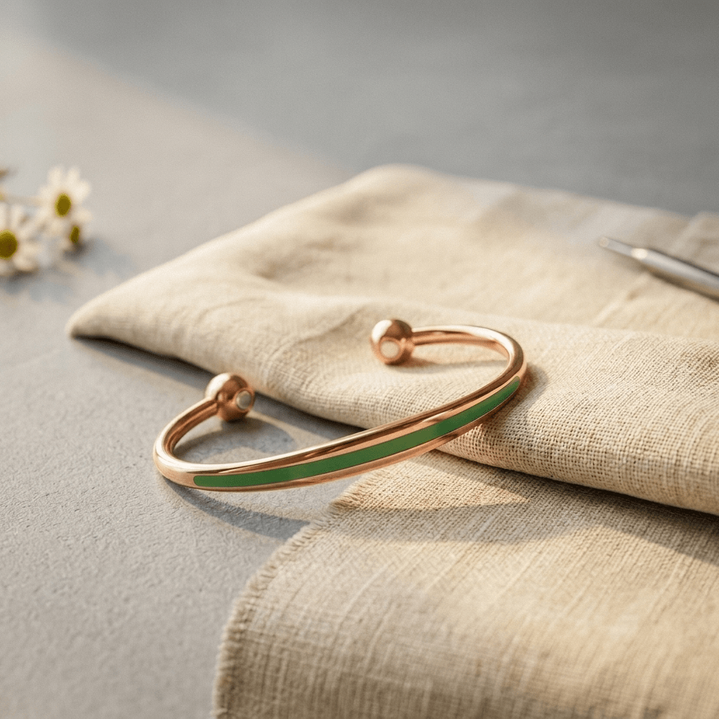 Aviora Jade Copper Bracelet