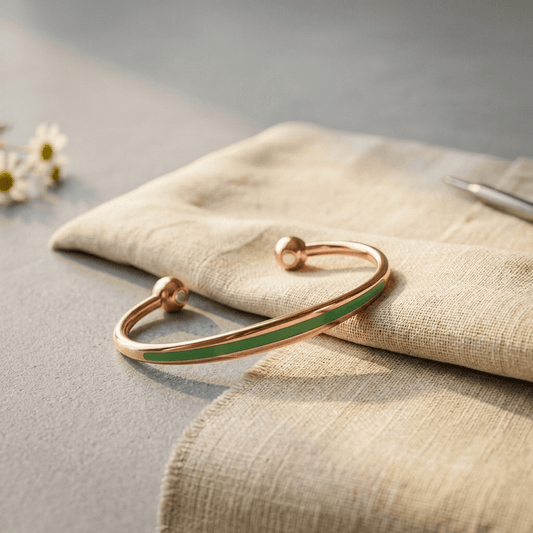 Aviora Jade Copper Bracelet