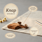 Aviora Knap Copper Ring