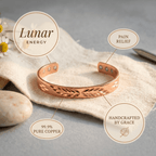 Aviora Lunar Copper Bracelet