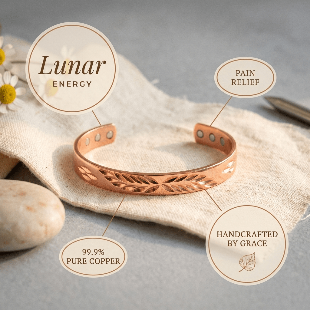 Aviora Lunar Copper Bracelet