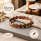 Aviora Marsh Copper Anklet
