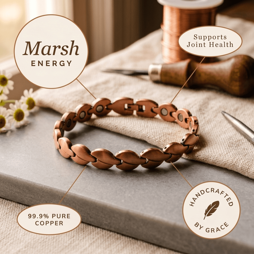 Aviora Marsh Copper Anklet