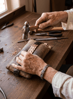 Aviora Ochre Men's Copper Bracelet