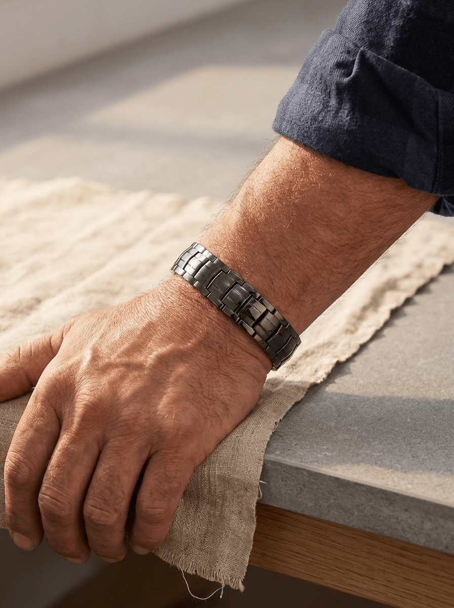 Aviora Ochre Men's Copper Bracelet