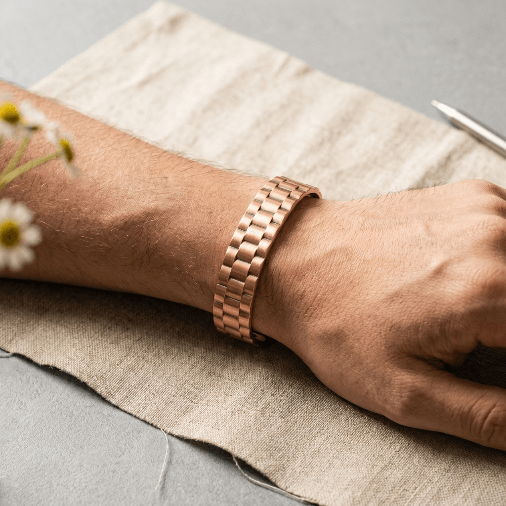 Aviora Ore Men's Copper Bracelet