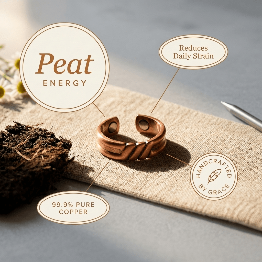 Aviora Peat Copper Ring