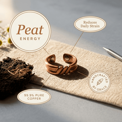 Aviora Peat Copper Ring