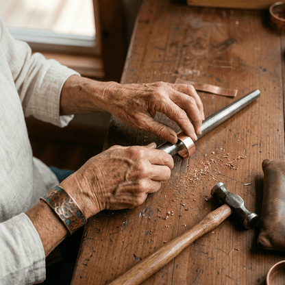 Aviora Peat Copper Ring
