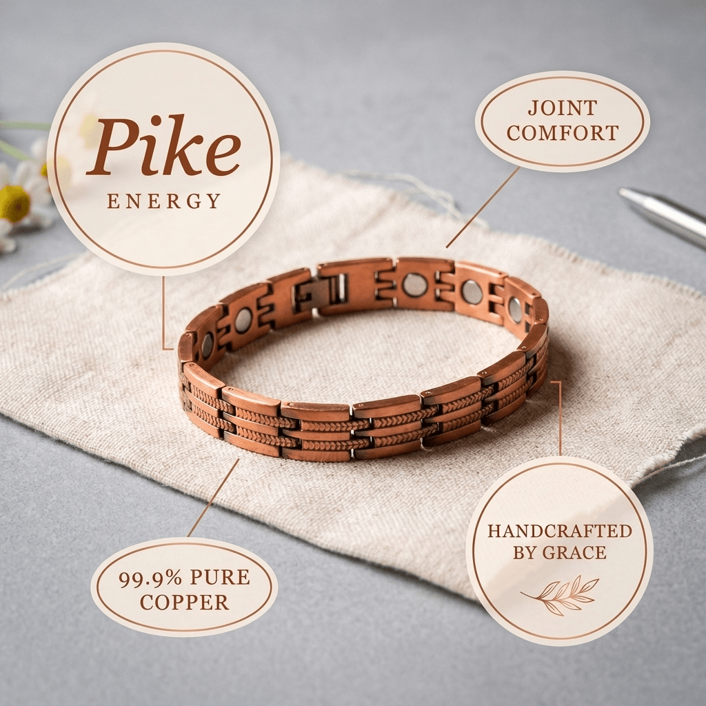 Aviora Pike Men's Copper Bracelet