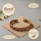 Aviora Reed Copper Anklet