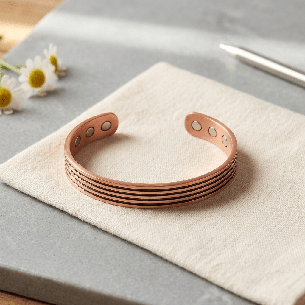 Aviora Sage Copper Bracelet
